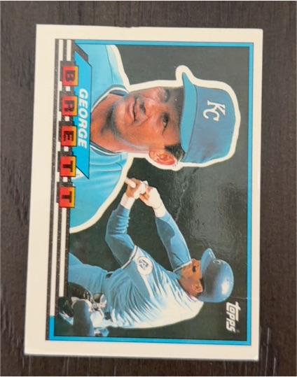 1989 Topps Big #46 George Brett — front