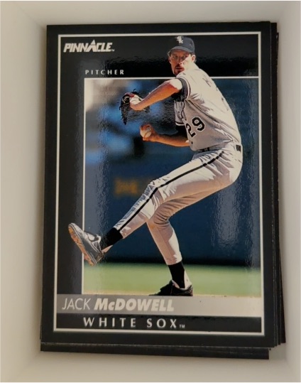 1992 Pinnacle #107 Jack McDowell — front