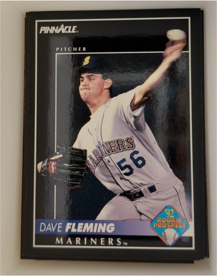 1992 Pinnacle #275 Dave Fleming — front