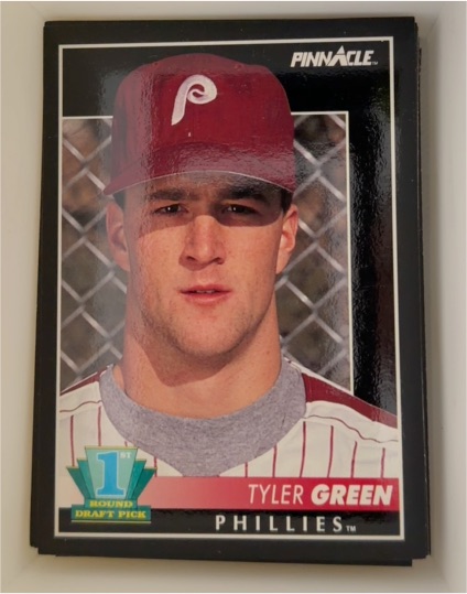 1992 Pinnacle #303 Tyler Green — front