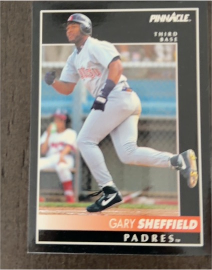 1992 Pinnacle #235 Gary Sheffield — front