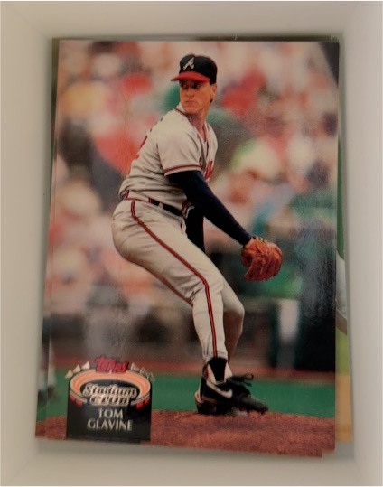 1992 Topps Stadium Club #395 Tom Glavine — front