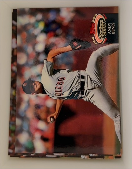 1992 Topps Stadium Club #423 Andy Benes — front