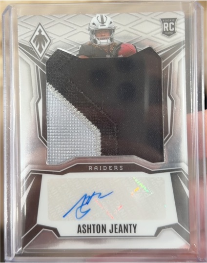 2025 Panini Phoenix #RPS-AJY Ashton Jeanty — front