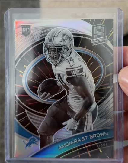 2021 Panini Spectra #234 Amon-Ra St. Brown — front