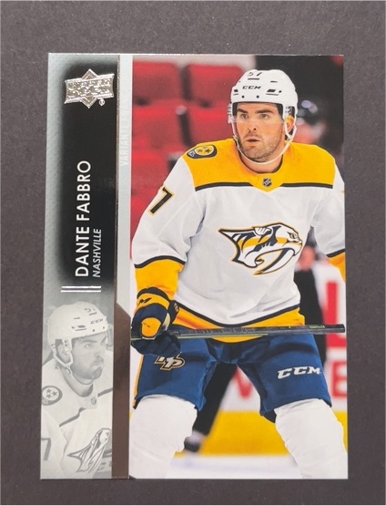 2021-22 Upper Deck Series 2 #352 Dante Fabbro — front