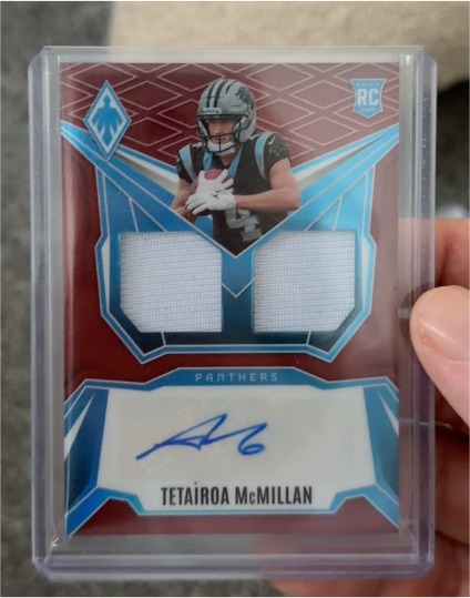 2025 Panini Phoenix #DRP-TMN Tetairoa McMillan — front