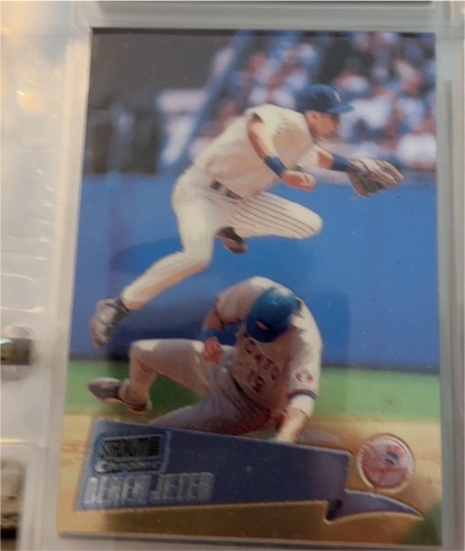 2000 Topps Stadium Club Chrome #SCC14 Derek Jeter — front