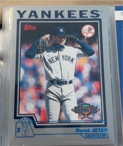 2004 Topps Opening Day #10 Derek Jeter — front