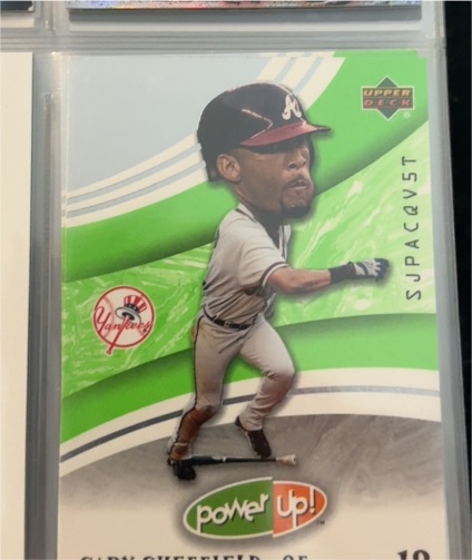 2004 Upper Deck Power Up #11 Gary Sheffield — front