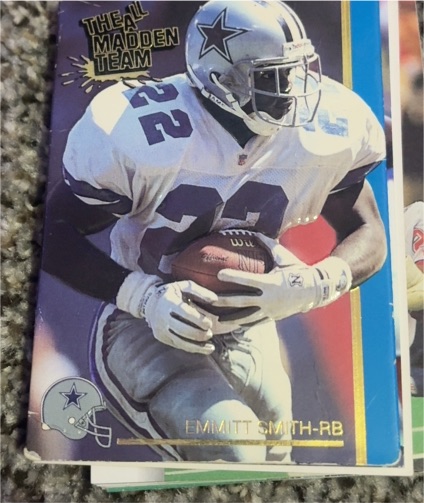 1992 Action Packed All Madden Team #27 Emmitt Smith — front