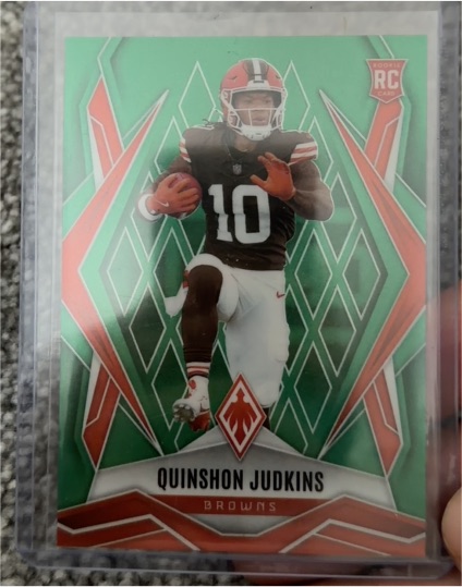 2025 Panini Phoenix #191 Quinshon Judkins — front