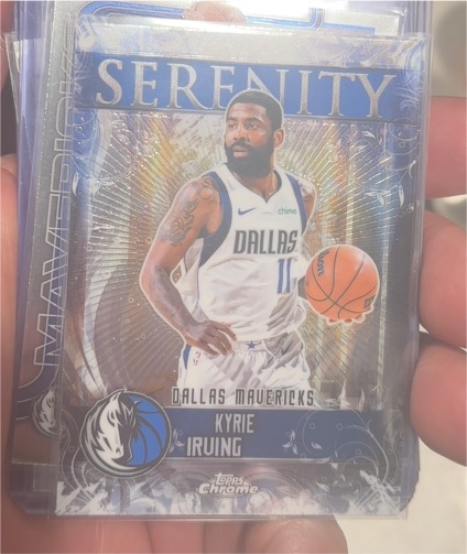 2025-26 Topps Chrome #SY-6 Kyrie Irving Serenity Dallas Mavericks — front