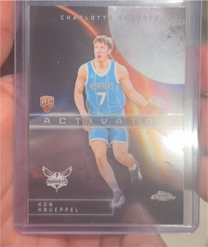 2025-26 Topps Chrome Activators #AC-14 Kon Knueppel — front