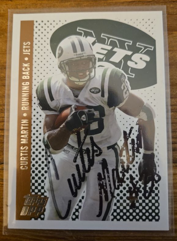 2006 Topps Draft Picks & Prospects #19 Curtis Martin — front