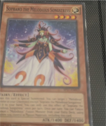 2015 Yu-Gi-Oh! CROS-EN010 Soprano the Melodious Songstress — front