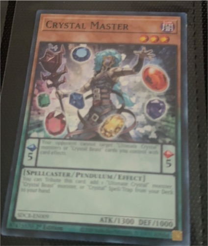 2022 Yu-Gi-Oh! Structure Deck: Legend of the Crystal Beasts #SDCB-EN009 Crystal Master — front