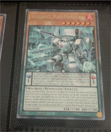 2023 Yu-Gi-Oh! TAMA-EN007 Vaylantz Mad Marquess — front