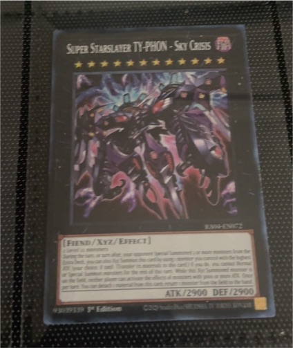 2020 Yu-Gi-Oh! RA04-EN072 Super Starslayer TY-PHON - Sky Crisis — front
