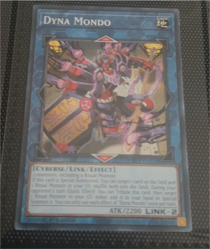 Yu-Gi-Oh! PHHY-EN050 Dyna Mondo — front