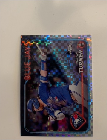 2024 Topps Chrome #248 Justin Turner — front