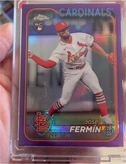 2024 Topps Chrome #175 Jose Fermin — front