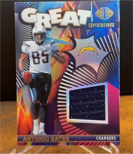 2024 Panini Illusions Great Expectations #GE-AGS Antonio Gates — front