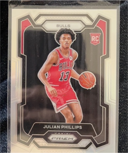 2023-24 Panini Prizm #125 Julian Phillips — front
