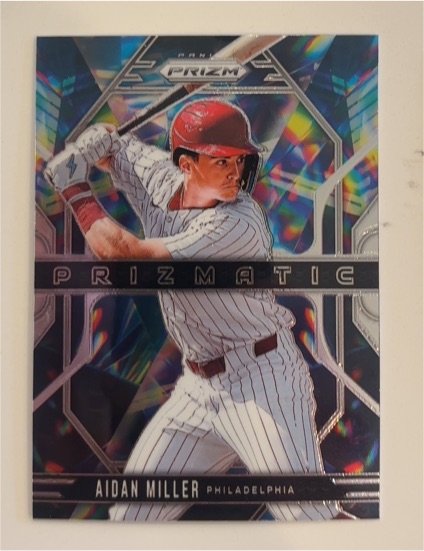 2025 Panini Prizm #9 Aidan Miller — front