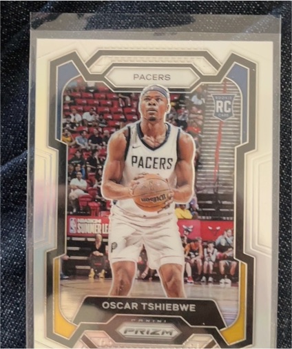 2023-24 Panini Prizm #292 Oscar Tshiebwe — front