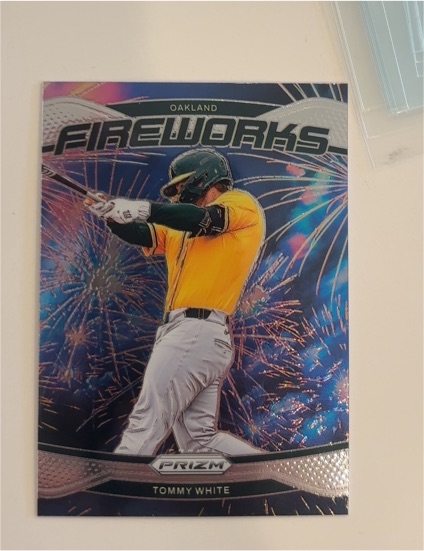 2025 Panini Prizm #6 Tommy White Fireworks — front