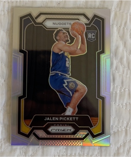 2023-24 Panini Prizm #167 Jalen Pickett — front