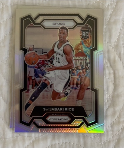 2023-24 Panini Prizm #299 Sir'Jabari Rice — front