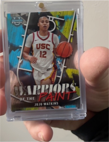 2024-25 Bowman U Chrome #WP-18 Juju Watkins Warriors of the Paint — front