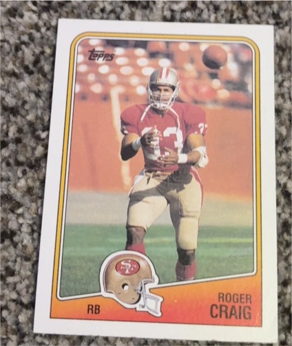 1988 Topps #40 Roger Craig — front