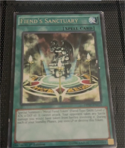 Yu-Gi-Oh! 2008 Battle Pack: Epic Dawn #BP01-EN076 Fiend's Sanctuary — front