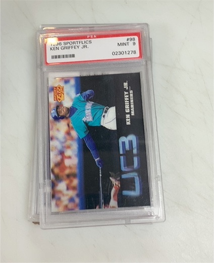 1996 Sportflics #98 Ken Griffey Jr. — front