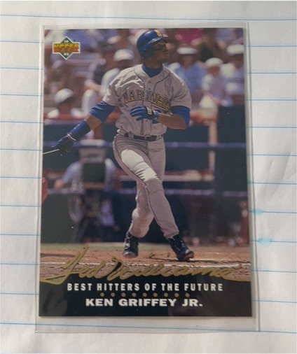 1992 Upper Deck Ted Williams' Best Hitters #T15 Ken Griffey Jr. — front