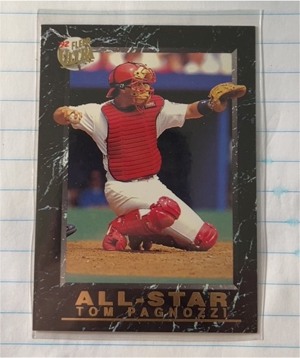 1992 Fleer Ultra #15 Tom Pagnozzi — front