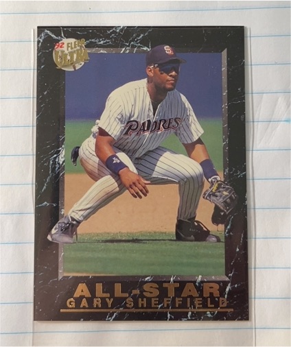 1992 Fleer Ultra All-Stars #14 Gary Sheffield — front