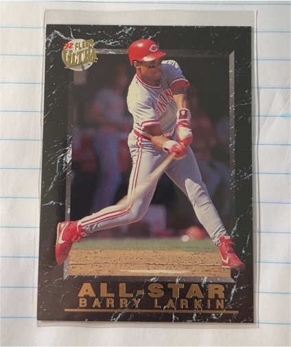 1992 Fleer Ultra #13 Barry Larkin — front