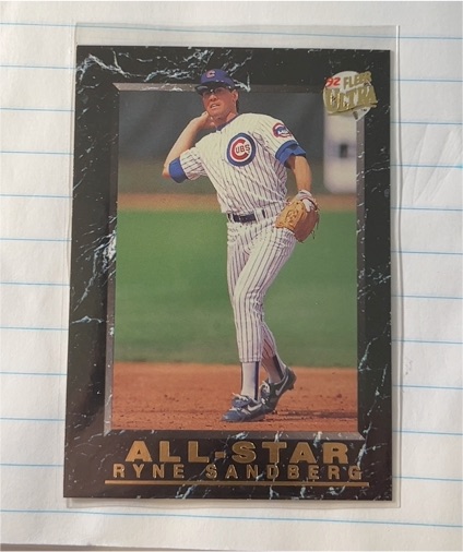 1992 Fleer Ultra All-Stars #12 Ryne Sandberg — front