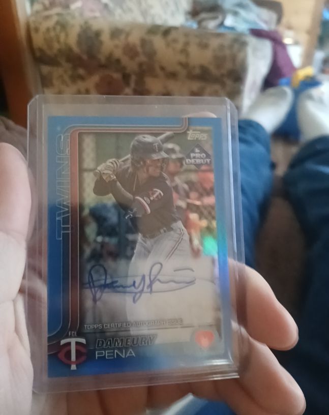 2025 Topps Pro Debut #PD-102 Dameury Pena — front