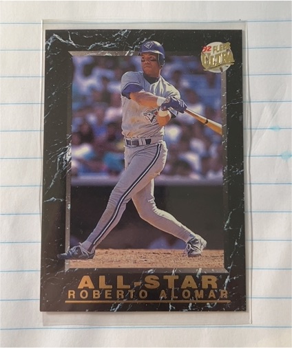 1992 Fleer Ultra #2 Roberto Alomar All-Star Insert — front