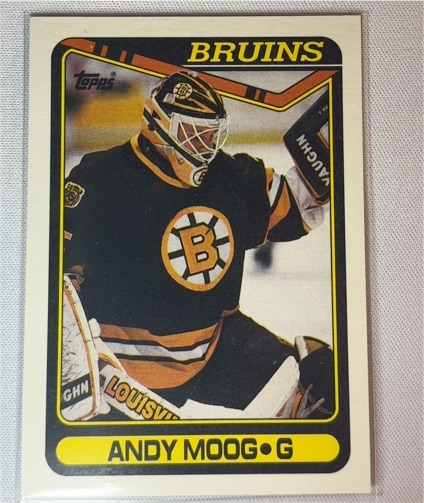 1990 Topps #294 Andy Moog — front