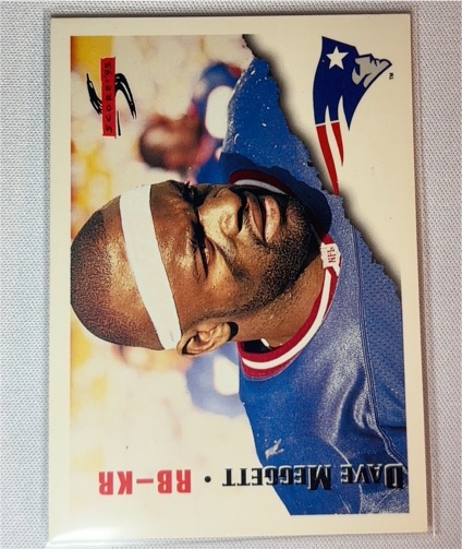1995 Score #71 Dave Meggett — front