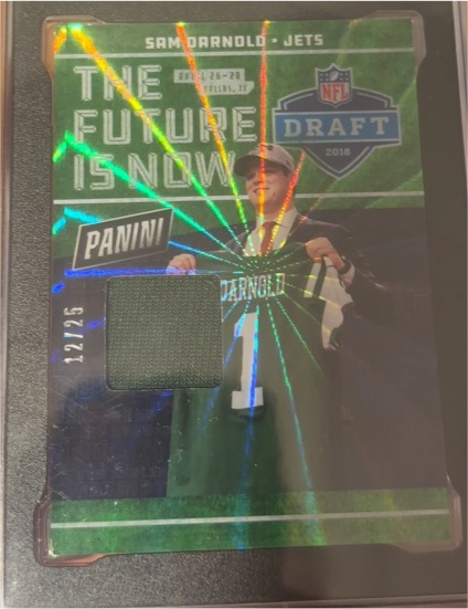 2018 Panini National Convention NFL Draft #26-29 Sam Darnold — front