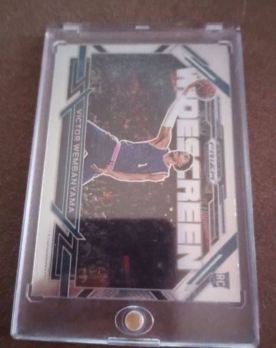 2023 Panini Prizm Draft Picks #1 Victor Wembanyama Widescreen RC — front