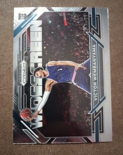 2023 Panini Prizm Draft Picks Widescreen #1 Victor Wembanyama — front