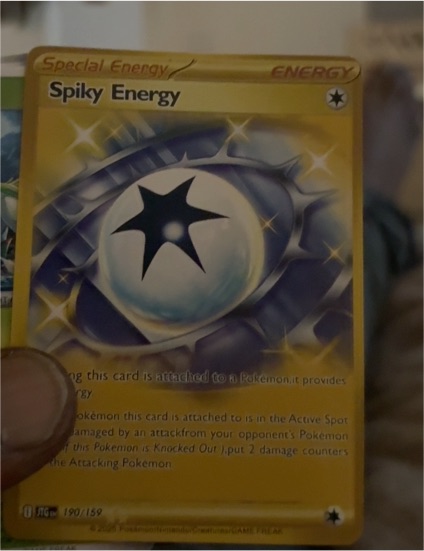 2025 Pokémon TCG Journey Together #190 Spiky Energy — front